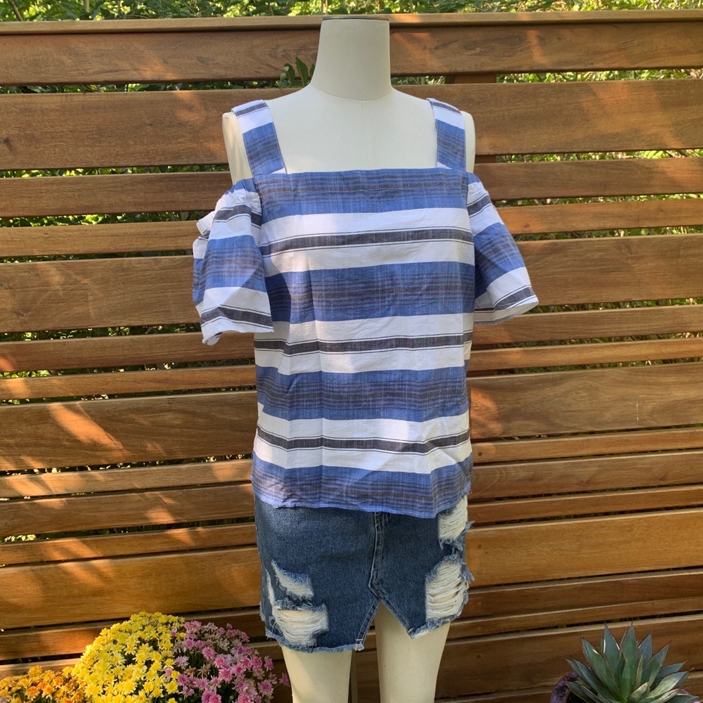 LUCKY BRAND TANK OFF-SHOULDER